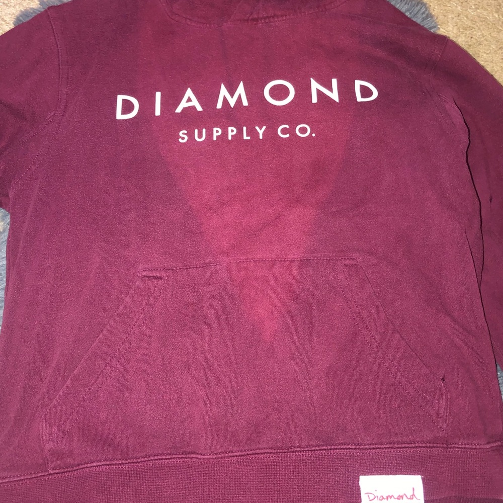 vintage diamond hoodie